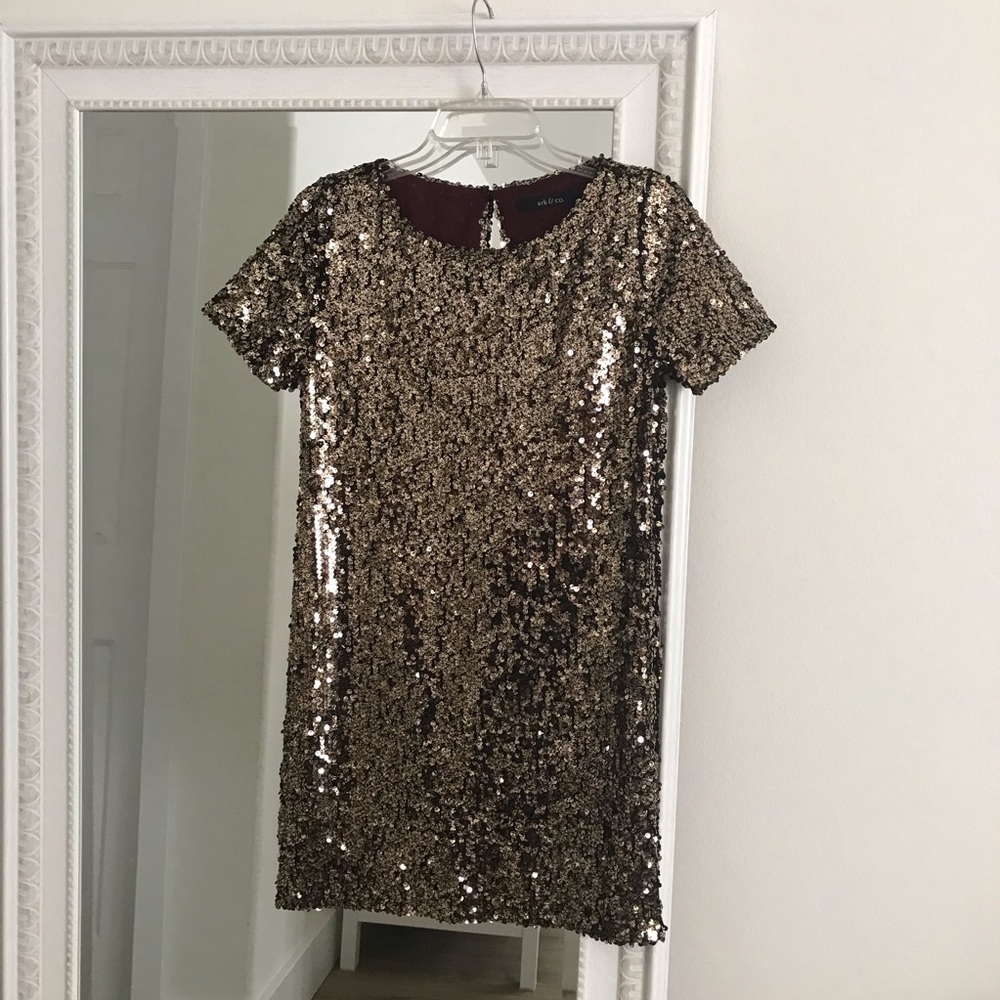 Ark & Co Sequin Shift Dress